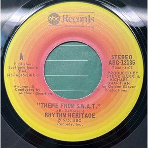 Rhythm Heritage Theme From S.W.A.T. / I Wouldn't Treat A Dog 45 Funk Soul ABC VG